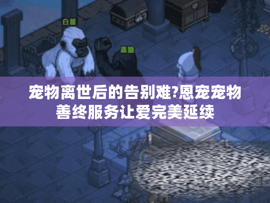 宠物离世后的告别难?恩宠宠物善终服务让爱完美延续