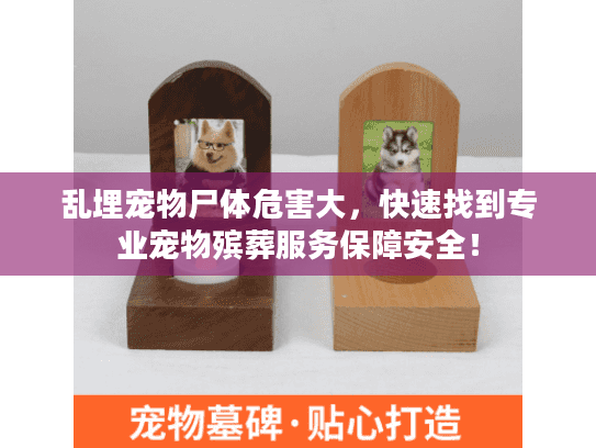 乱埋宠物尸体危害大，快速找到专业宠物殡葬服务保障安全！