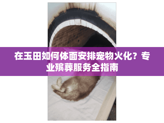 在玉田如何体面安排宠物火化？专业殡葬服务全指南