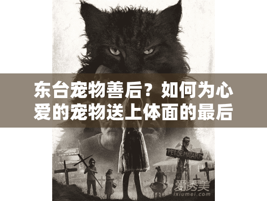 东台宠物善后？如何为心爱的宠物送上体面的最后一程