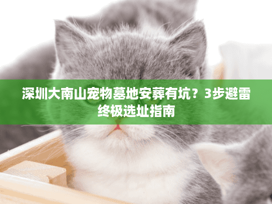 深圳大南山宠物墓地安葬有坑？3步避雷终极选址指南