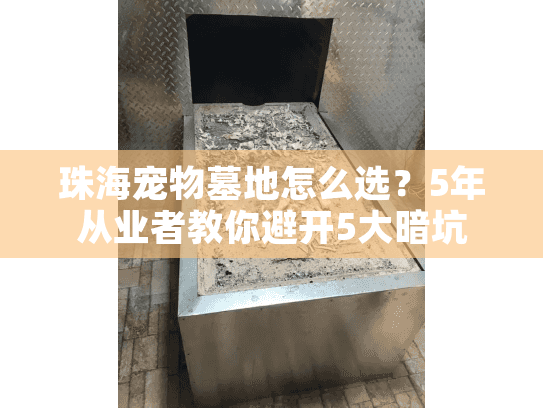 珠海宠物墓地怎么选？5年从业者教你避开5大暗坑