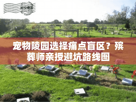 宠物陵园选择痛点盲区？殡葬师亲授避坑路线图