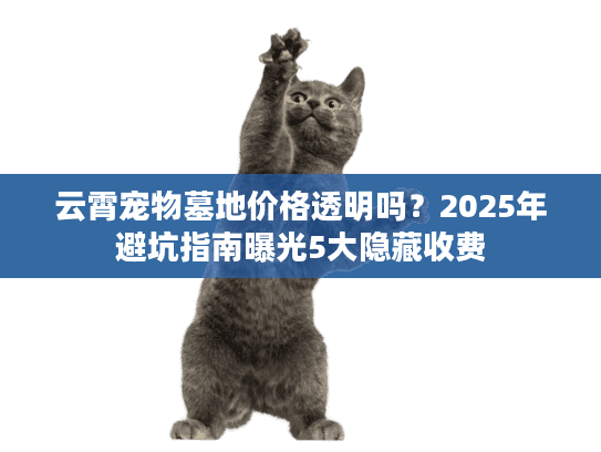 云霄宠物墓地价格透明吗？2025年避坑指南曝光5大隐藏收费