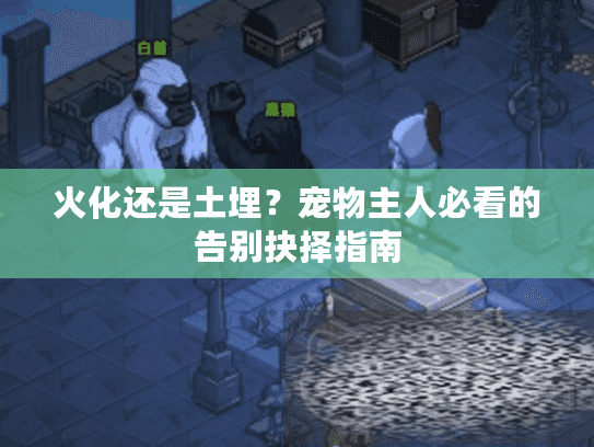 火化还是土埋？宠物主人必看的告别抉择指南