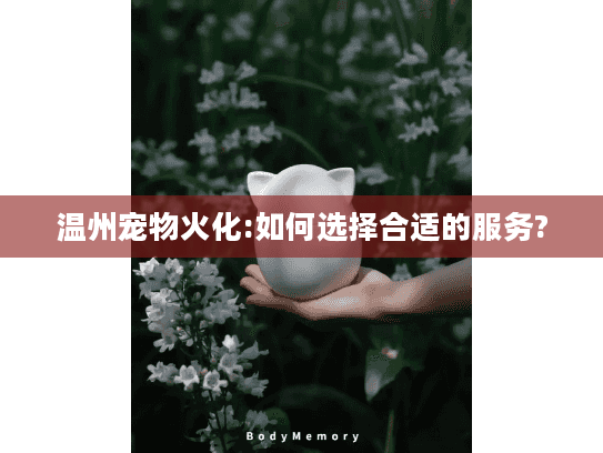温州宠物火化:如何选择合适的服务?