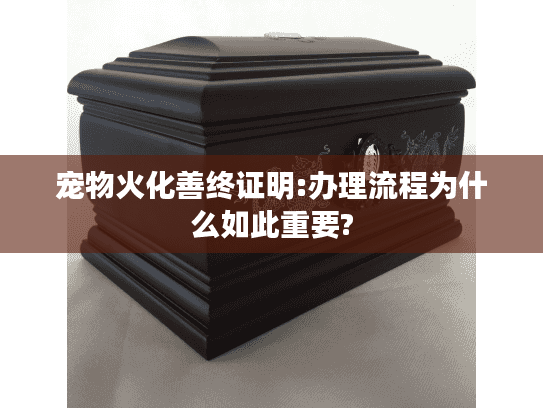 宠物火化善终证明:办理流程为什么如此重要?
