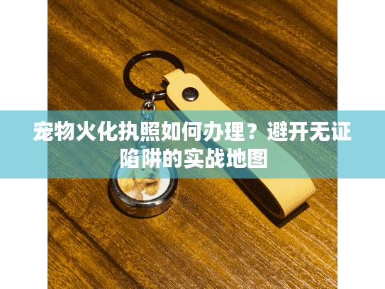 宠物火化执照如何办理？避开无证陷阱的实战地图