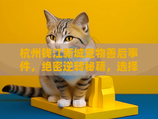 杭州钱江新城宠物善后事件，绝密逆转秘籍，选择宠物殡葬不踩坑