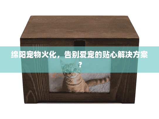 绵阳宠物火化，告别爱宠的贴心解决方案？