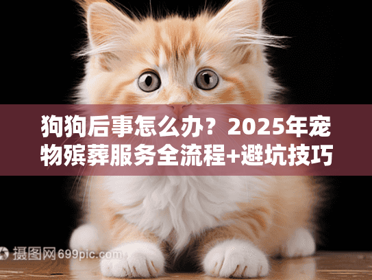 狗狗后事怎么办？2025年宠物殡葬服务全流程+避坑技巧（附机构选择清单）
