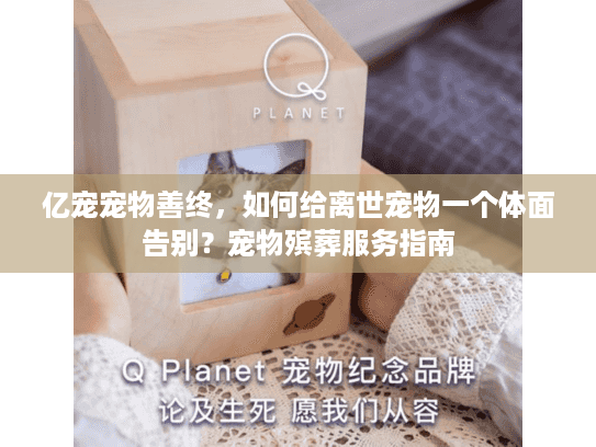 亿宠宠物善终，如何给离世宠物一个体面告别？宠物殡葬服务指南