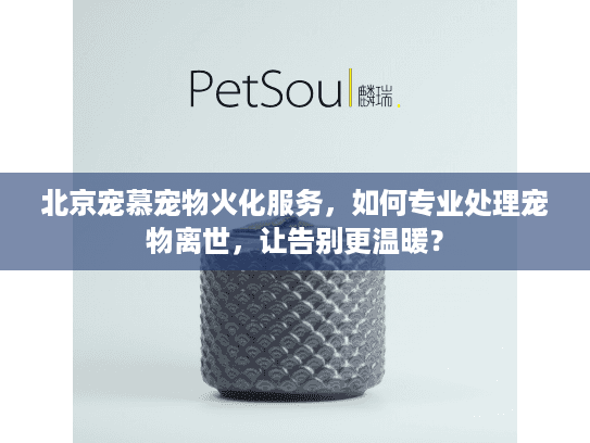 北京宠慕宠物火化服务，如何专业处理宠物离世，让告别更温暖？