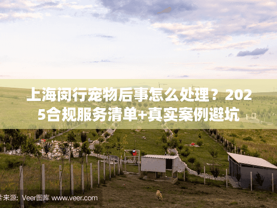上海闵行宠物后事怎么处理？2025合规服务清单+真实案例避坑