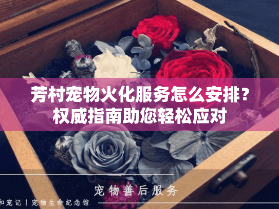 芳村宠物火化服务怎么安排？权威指南助您轻松应对
