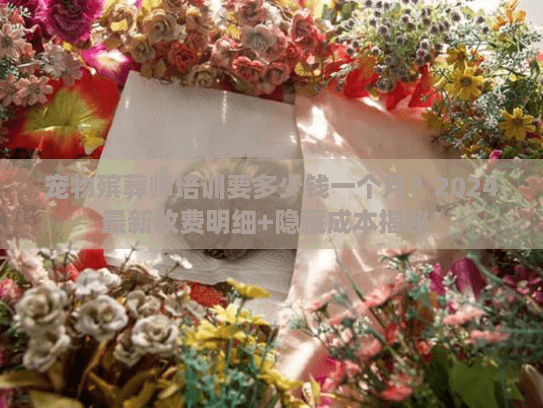 宠物殡葬师培训要多少钱一个月？2024最新收费明细+隐藏成本揭秘！