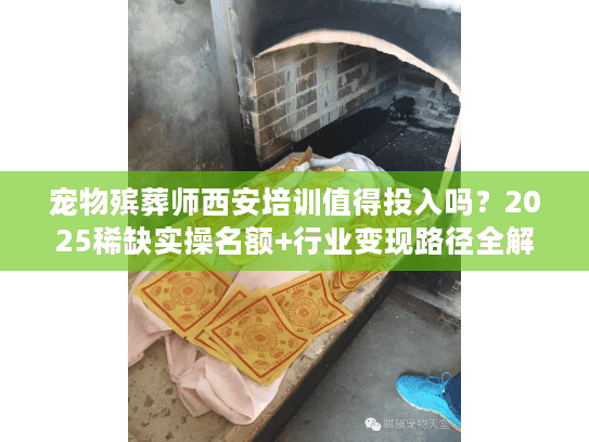 宠物殡葬师西安培训值得投入吗？2025稀缺实操名额+行业变现路径全解析