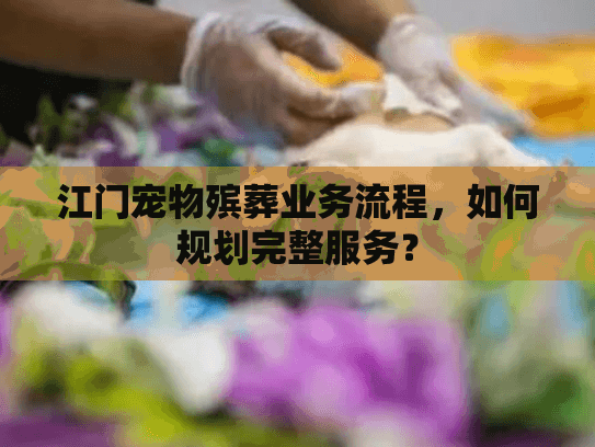 江门宠物殡葬业务流程，如何规划完整服务？
