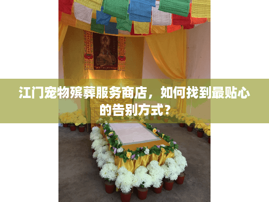 江门宠物殡葬服务商店，如何找到最贴心的告别方式？