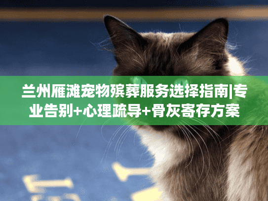 兰州雁滩宠物殡葬服务选择指南|专业告别+心理疏导+骨灰寄存方案