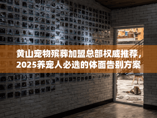 黄山宠物殡葬加盟总部权威推荐，2025养宠人必选的体面告别方案！