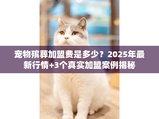 宠物殡葬加盟费是多少？2025年最新行情+3个真实加盟案例揭秘