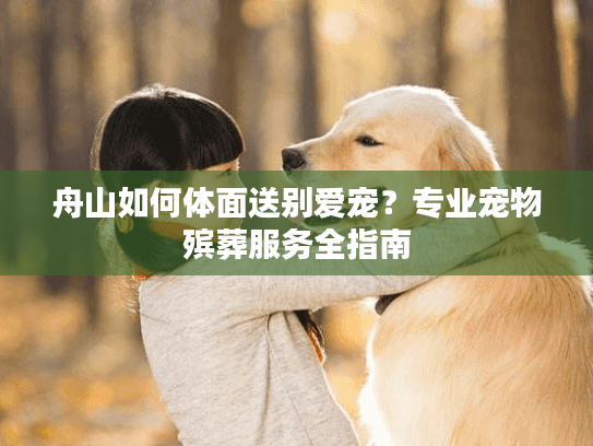 舟山如何体面送别爱宠？专业宠物殡葬服务全指南