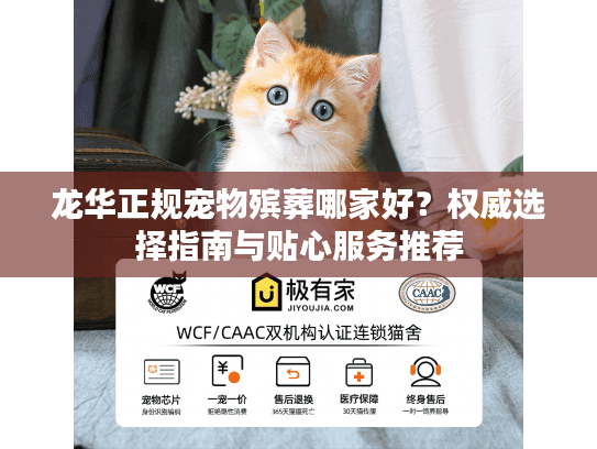龙华正规宠物殡葬哪家好？权威选择指南与贴心服务推荐