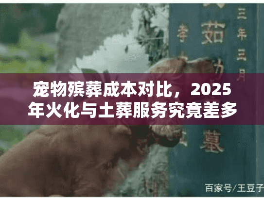 宠物殡葬成本对比，2025年火化与土葬服务究竟差多少钱？
