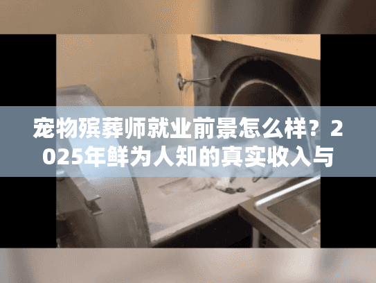 宠物殡葬师就业前景怎么样？2025年鲜为人知的真实收入与入行内幕