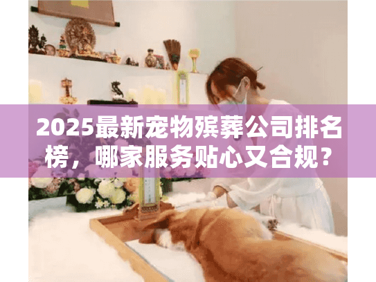 2025最新宠物殡葬公司排名榜，哪家服务贴心又合规？3个实战案例教你选