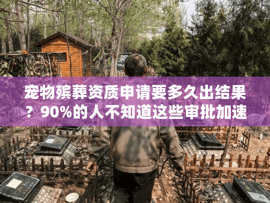 宠物殡葬资质申请要多久出结果？90%的人不知道这些审批加速技巧