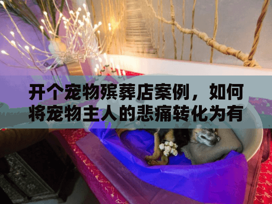 开个宠物殡葬店案例，如何将宠物主人的悲痛转化为有意义的服务？