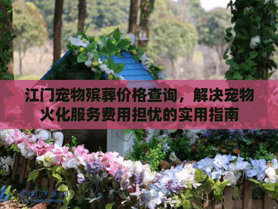 江门宠物殡葬价格查询，解决宠物火化服务费用担忧的实用指南