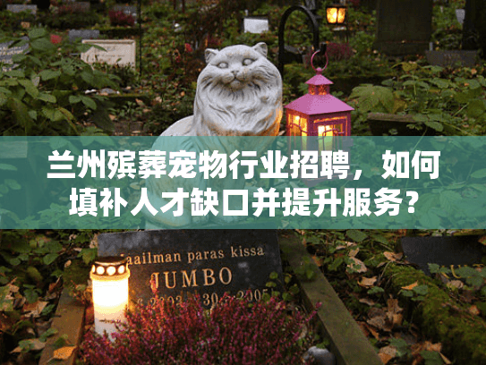 兰州殡葬宠物行业招聘，如何填补人才缺口并提升服务？