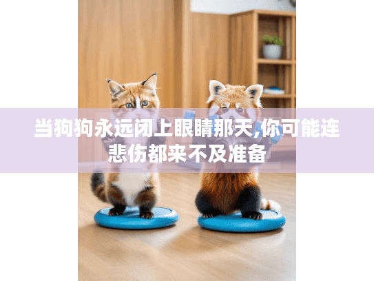 当狗狗永远闭上眼睛那天,你可能连悲伤都来不及准备