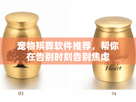 宠物殡葬软件推荐，帮你在告别时刻告别焦虑