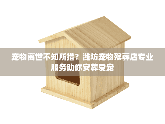 宠物离世不知所措？潍坊宠物殡葬店专业服务助你安葬爱宠