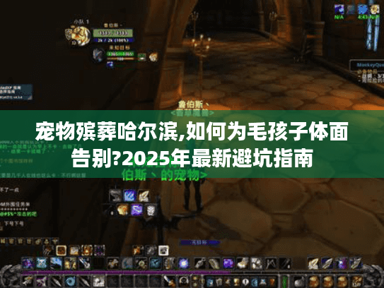 宠物殡葬哈尔滨,如何为毛孩子体面告别?2025年最新避坑指南