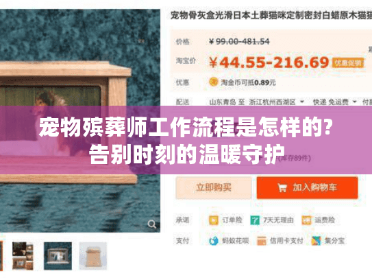 宠物殡葬师工作流程是怎样的?告别时刻的温暖守护