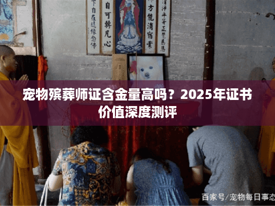 宠物殡葬师证含金量高吗？2025年证书价值深度测评