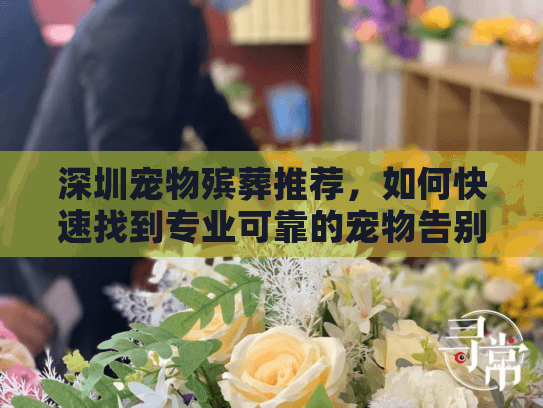 深圳宠物殡葬推荐，如何快速找到专业可靠的宠物告别服务？