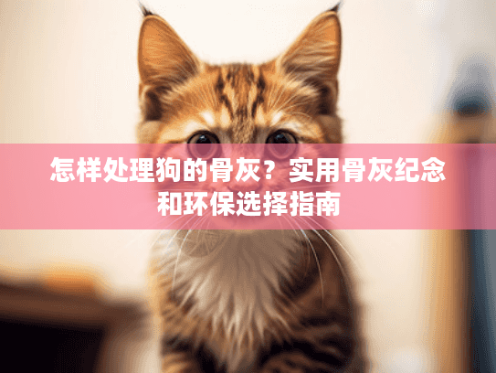 怎样处理狗的骨灰？实用骨灰纪念和环保选择指南