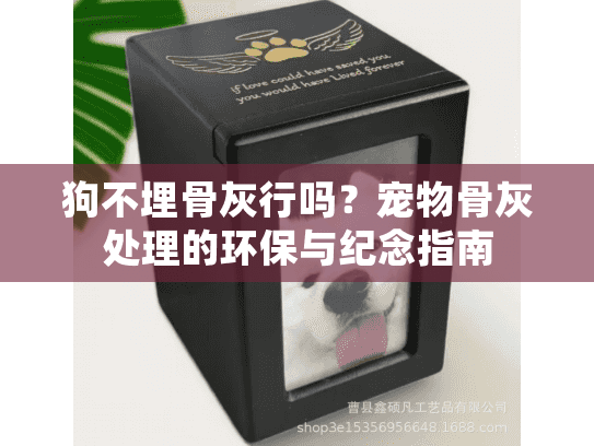 狗不埋骨灰行吗？宠物骨灰处理的环保与纪念指南
