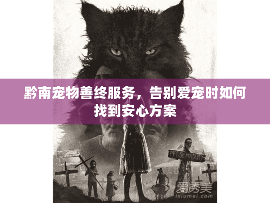 黔南宠物善终服务，告别爱宠时如何找到安心方案