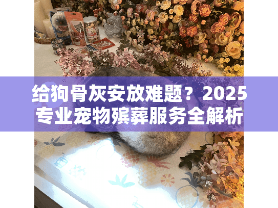 给狗骨灰安放难题？2025专业宠物殡葬服务全解析