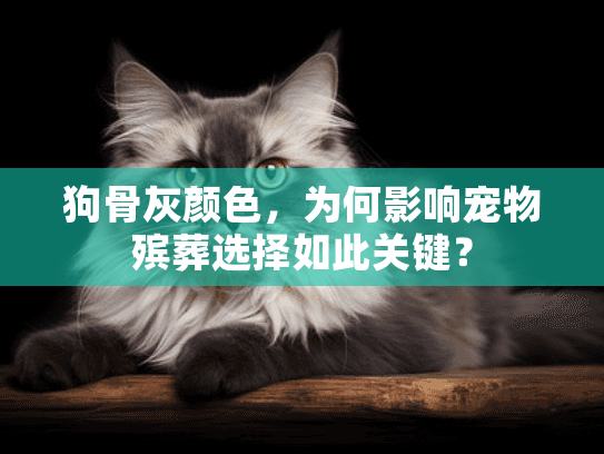 狗骨灰颜色，为何影响宠物殡葬选择如此关键？
