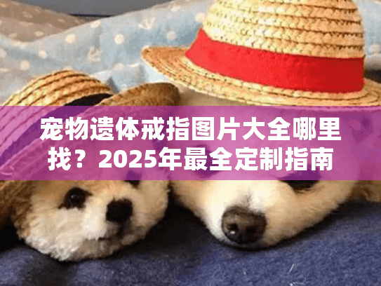 宠物遗体戒指图片大全哪里找？2025年最全定制指南帮你告别遗憾
