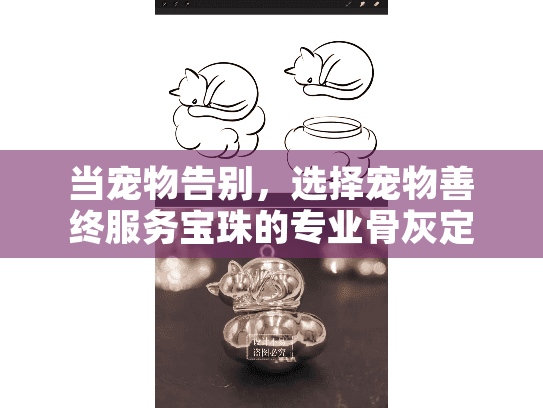 当宠物告别，选择宠物善终服务宝珠的专业骨灰定制方案