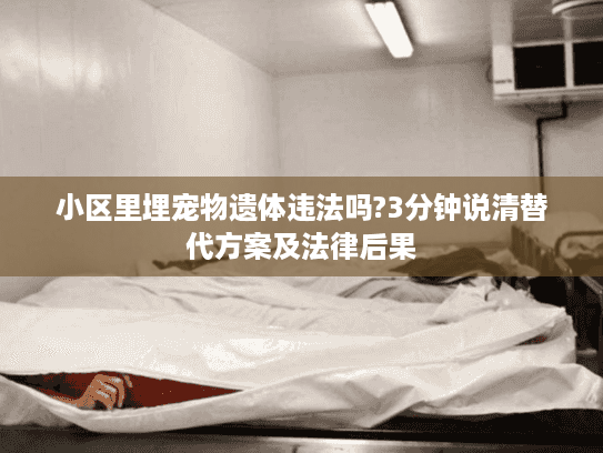 小区里埋宠物遗体违法吗?3分钟说清替代方案及法律后果